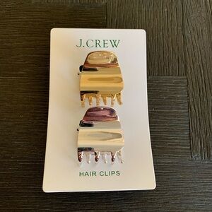 J. Crew Metal Hair Clips